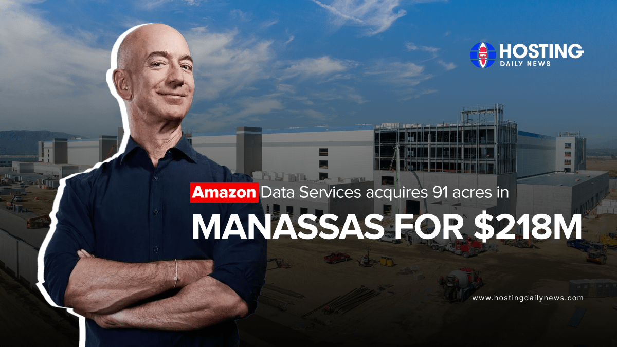  Amazon Data Services acquires 91 acres in Manassas for $218m