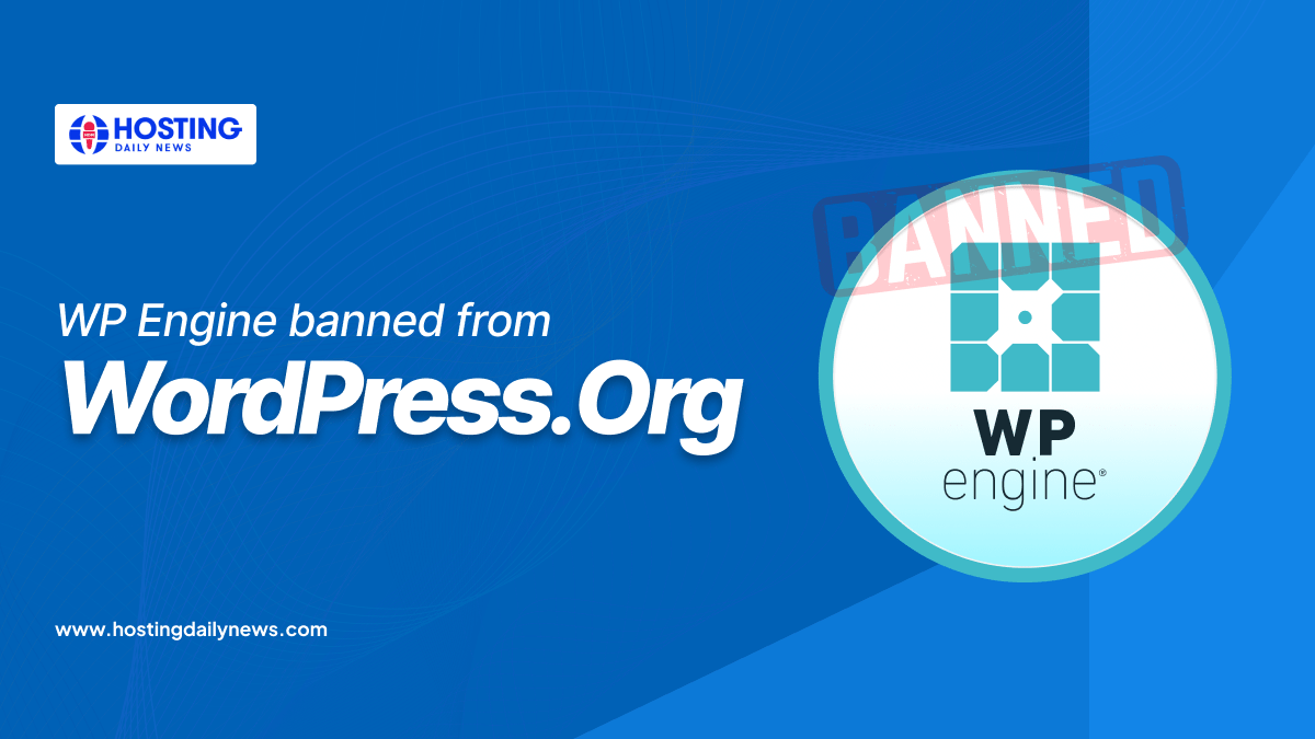 WordPress banned WP Engine