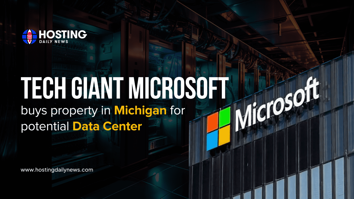  Tech Giant Microsoft Buys Property in Michigan for Potential Data Center 